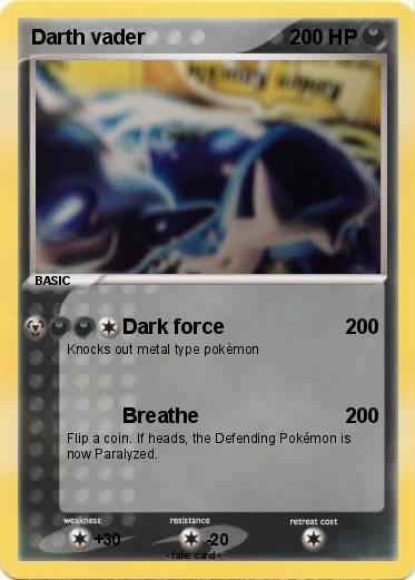 Pokemon Darth vader