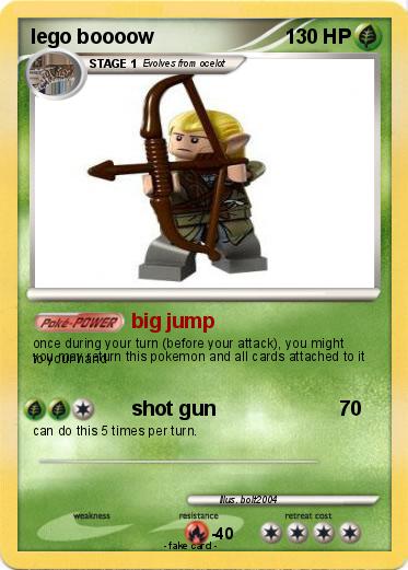 Pokemon lego boooow