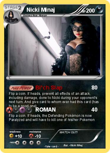Pokemon Nicki Minaj