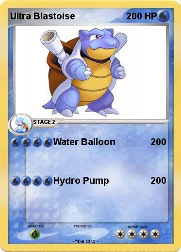 Pokemon Ultra Blastoise