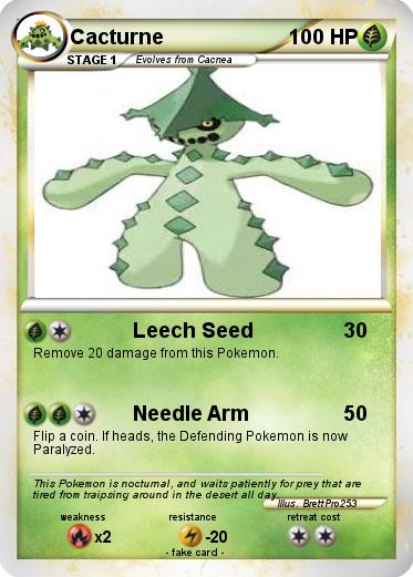 Pokemon Cacturne