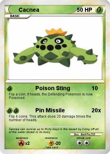 Pokemon Cacnea