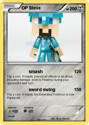 Pokemon OP Steve