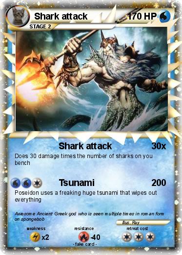 Pokemon Shark attack