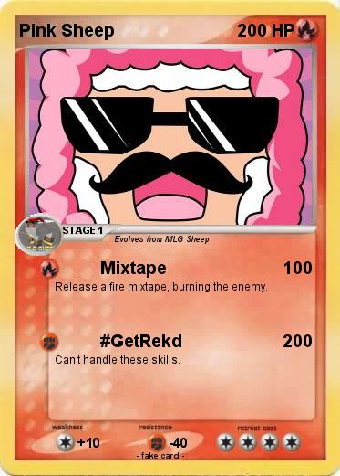 Pokemon Pink Sheep