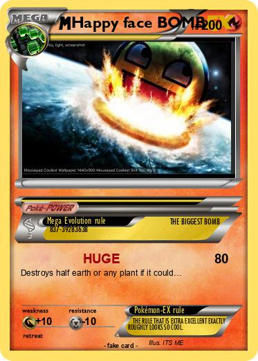 Pokemon Happy face BOMB