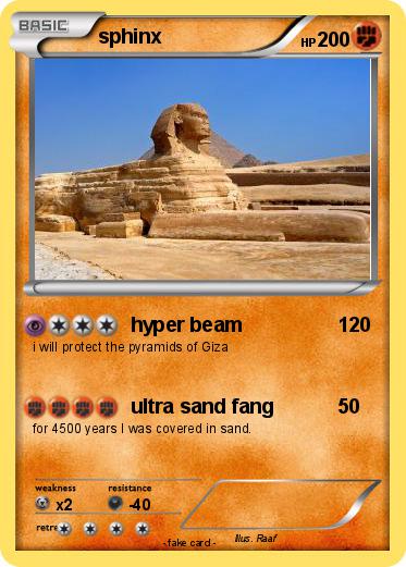 Pokemon sphinx