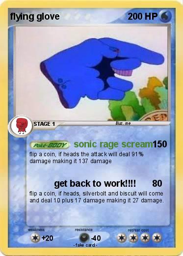 Pokemon flying glove