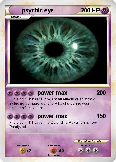 Pokemon psychic eye