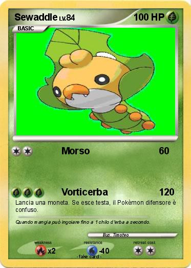Pokemon Sewaddle