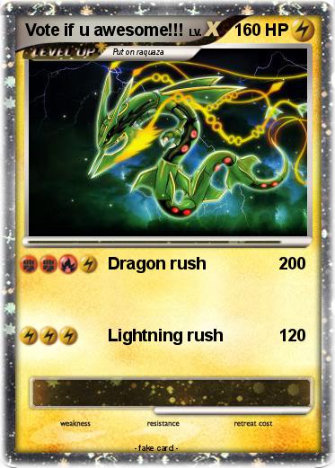 Pokemon Vote if u awesome!!!