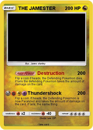 Pokemon THE JAMESTER