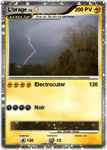 Pokemon L'orage