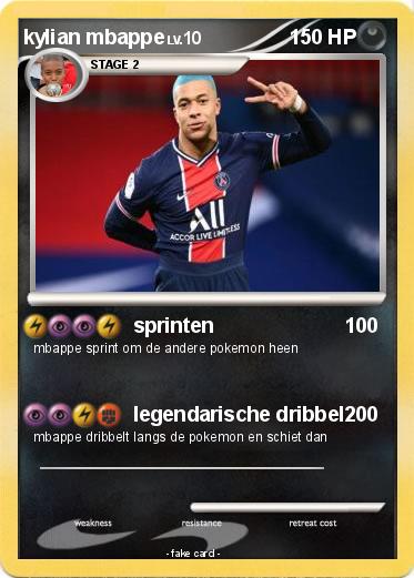 Pokemon kylian mbappe