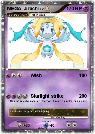 Pokemon MEGA  Jirachi