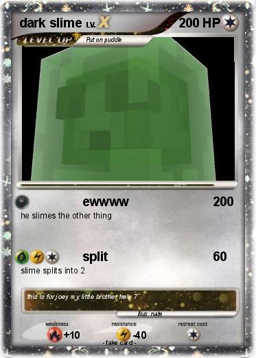 Pokemon dark slime