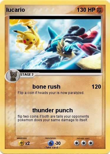 Pokemon lucario