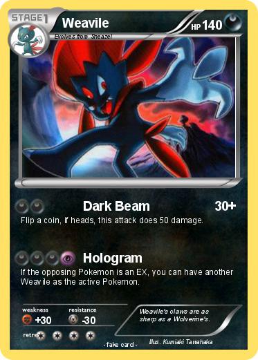 Pokemon Weavile