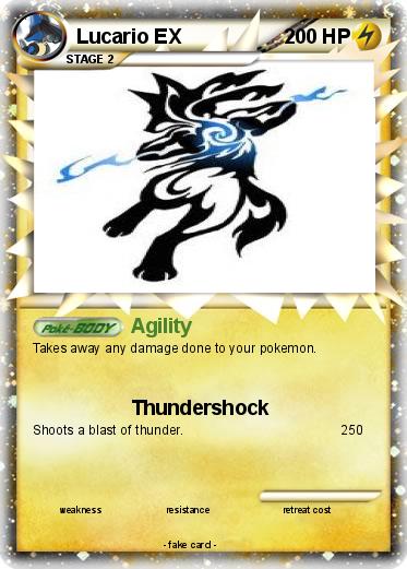 Pokemon Lucario EX