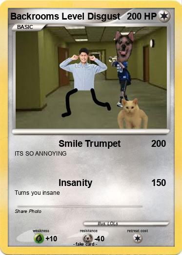 Pokemon Backrooms Level Disgust