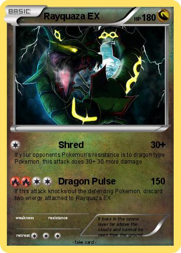 Pokemon Rayquaza EX