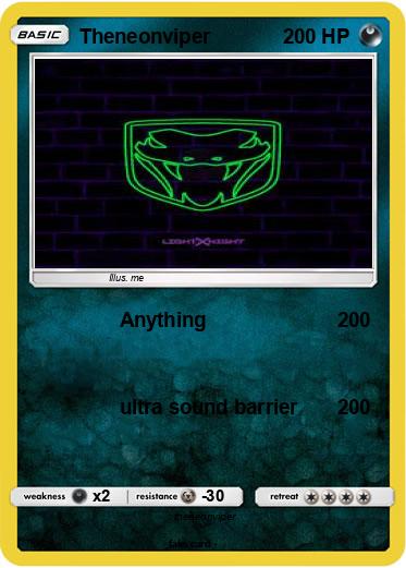 Pokemon Theneonviper