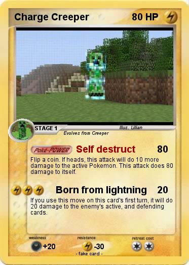 Pokemon Charge Creeper
