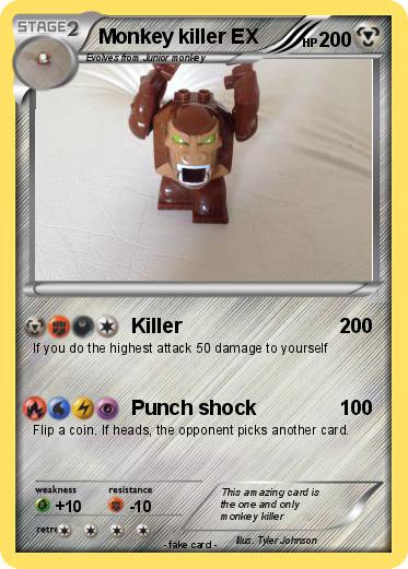 Pokemon Monkey killer EX