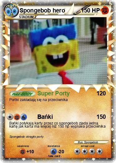 Pokemon Spongebob hero