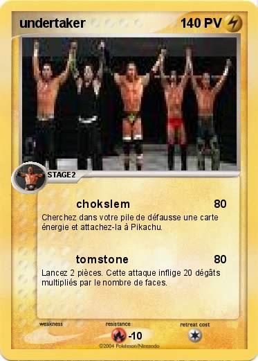 Pokemon undertaker