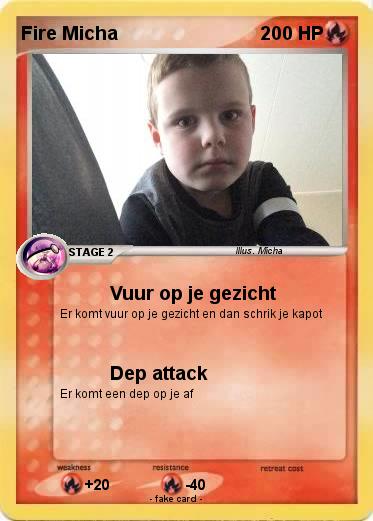 Pokemon Fire Micha