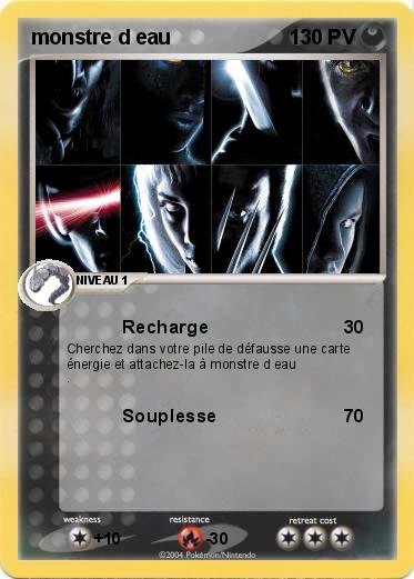 Pokemon monstre d eau