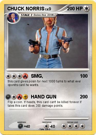 Pokemon CHUCK NORRIS