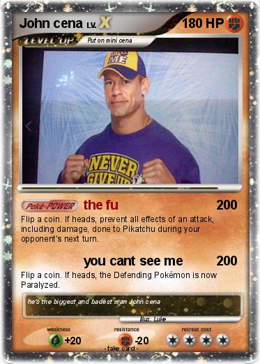 Pokemon John cena