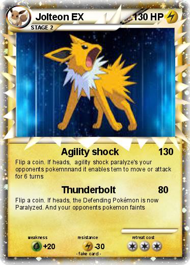 Pokemon Jolteon EX