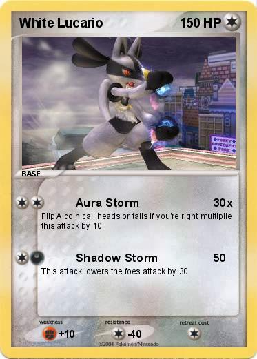 Pokemon White Lucario