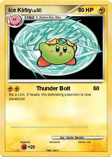 Pokemon Ice Kirby