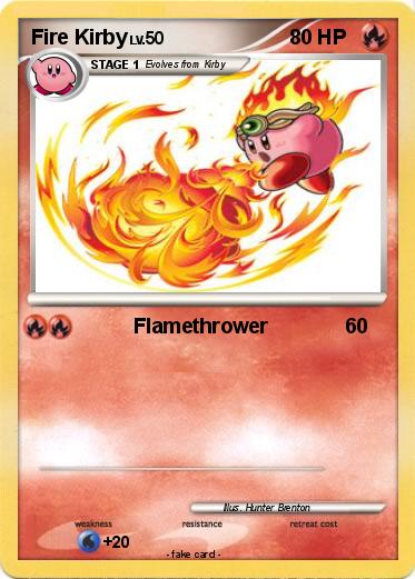 Pokemon Fire Kirby