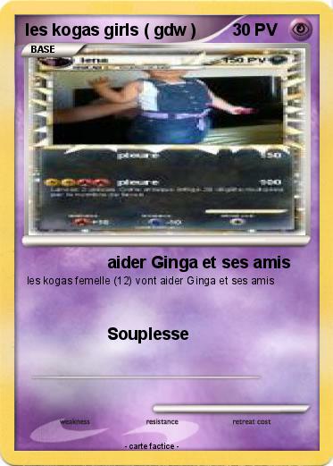 Pokemon les kogas girls ( gdw )