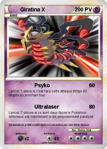 Pokemon Giratina X