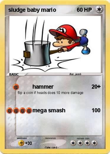 Pokemon sludge baby mario