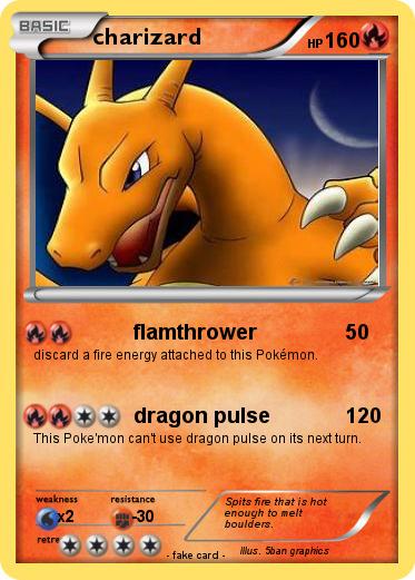 Pokemon charizard