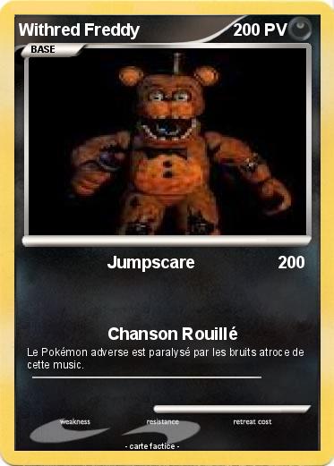 Pokemon Withred Freddy
