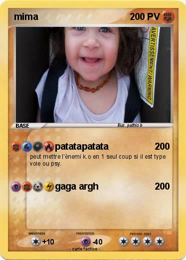 Pokemon mima