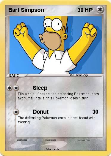 Pokemon Bart Simpson
