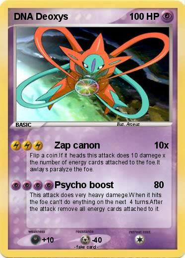 Pokemon DNA Deoxys