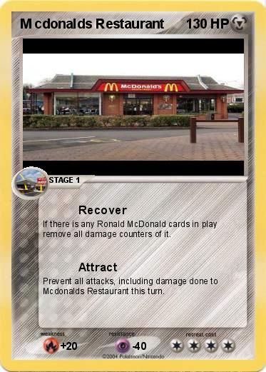 Pokemon M cdonalds Restaurant