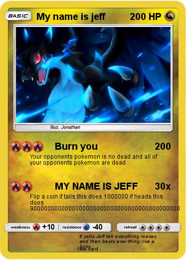 Pokemon My name is jeff