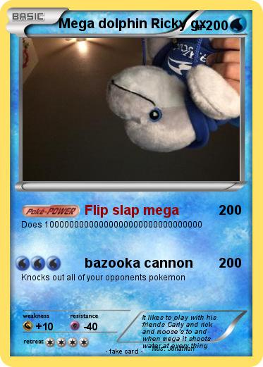 Pokemon Mega dolphin Ricky gx