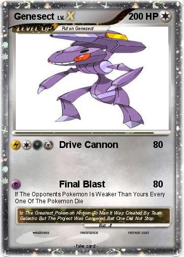 Pokemon Genesect